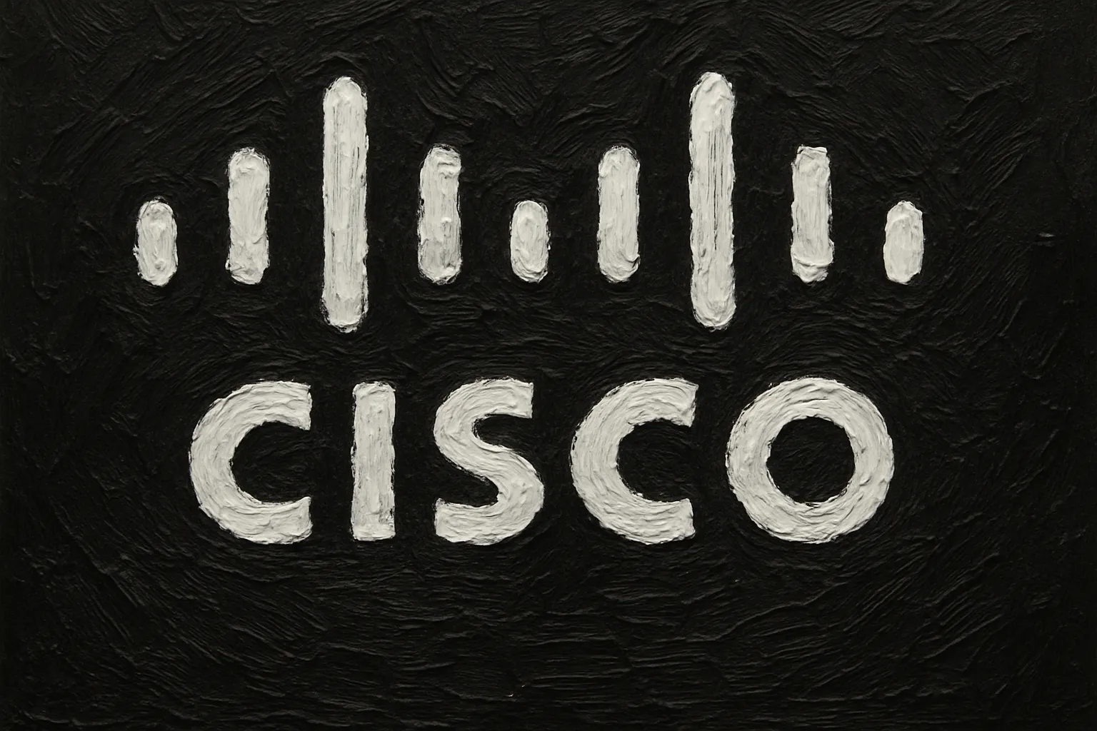 시스코 로고 이미지. AI 생성 이미지.