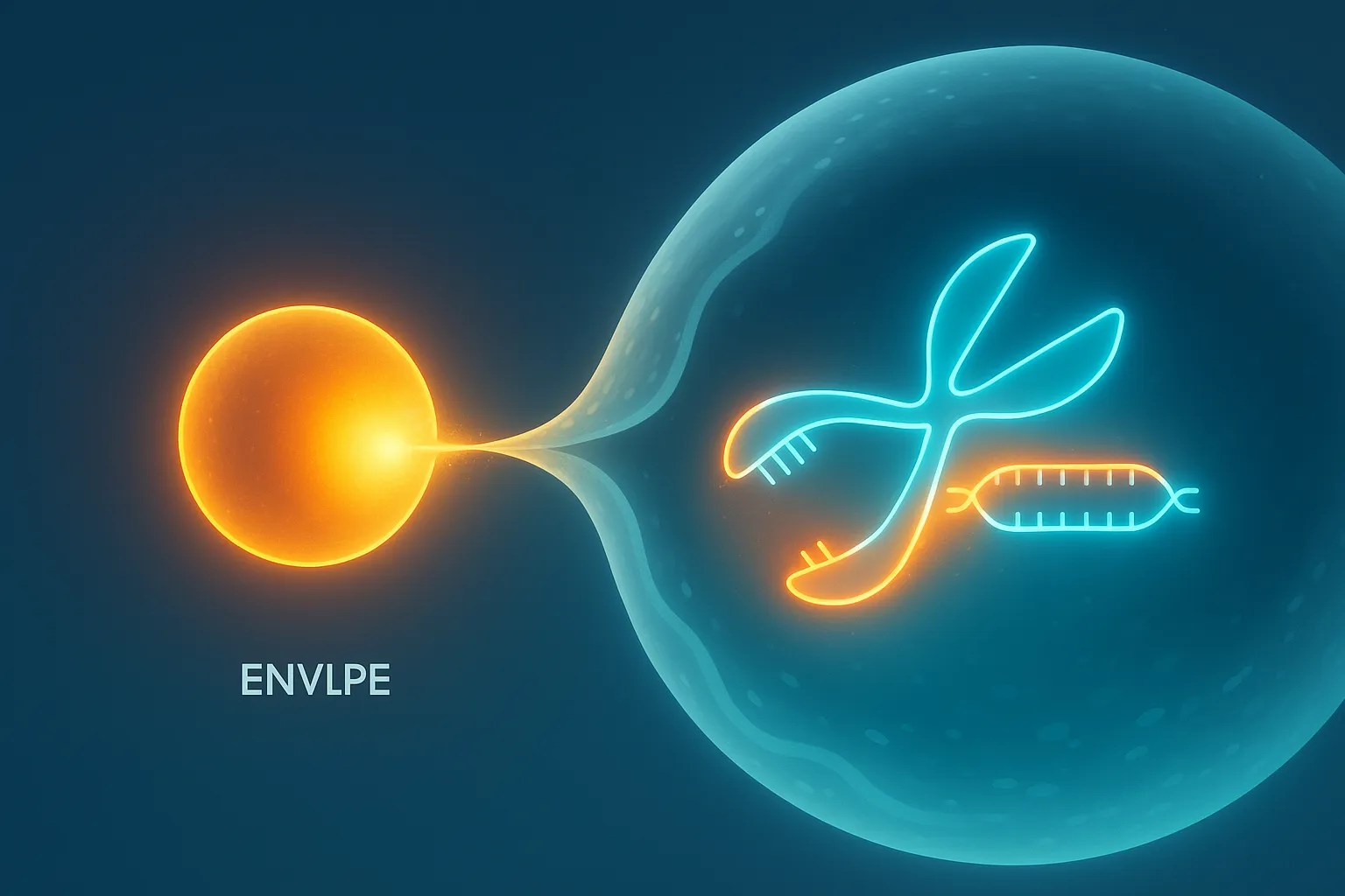 ENVLPE를 표현한 그래픽 이미지. AI 생성 이미지