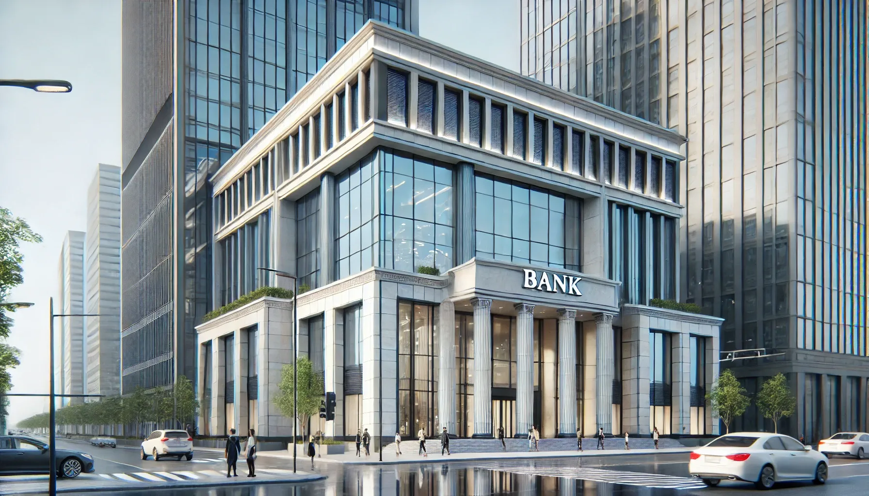 은행 이미지(AI 생성)