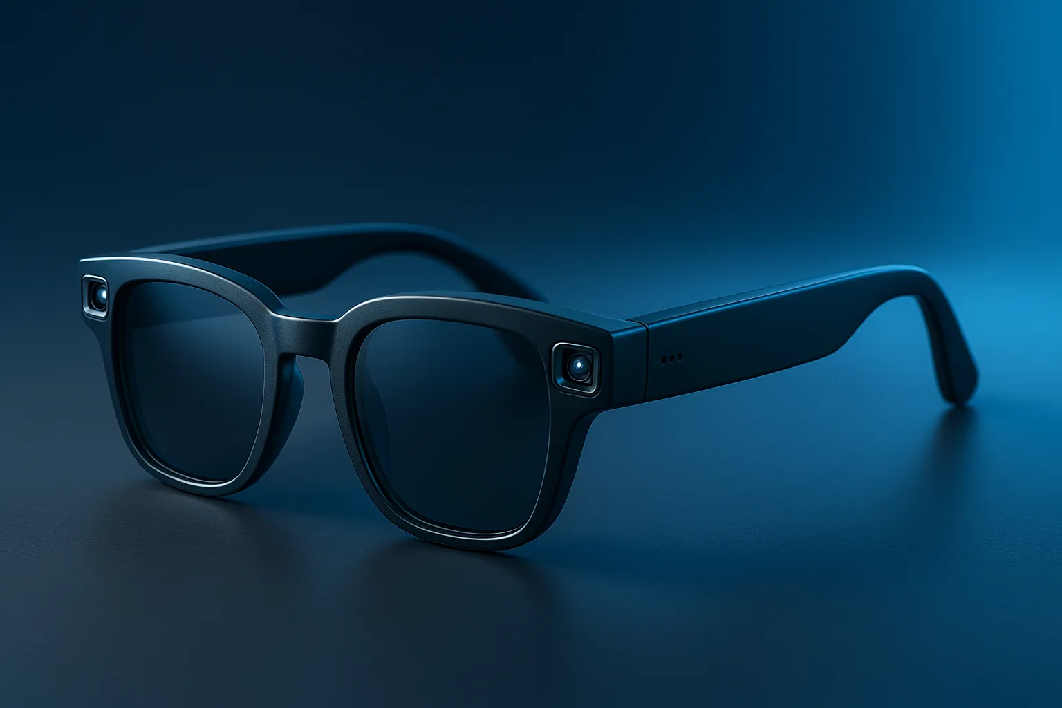 AI 스마트폰 안경 이미지. 실제 제품과 다름. AI 생성 이미지