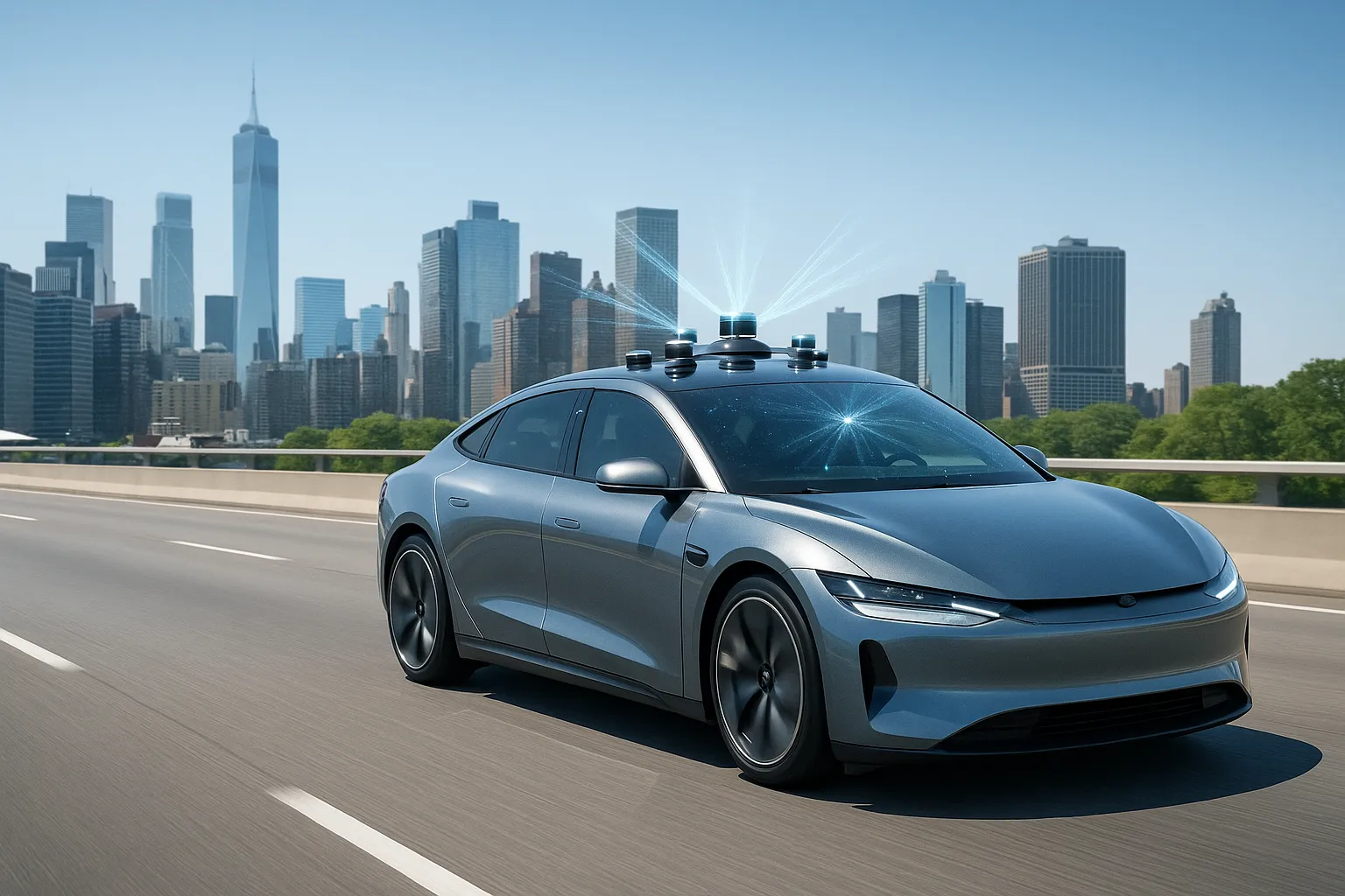 AI가 생성한 라이다 차량 예시