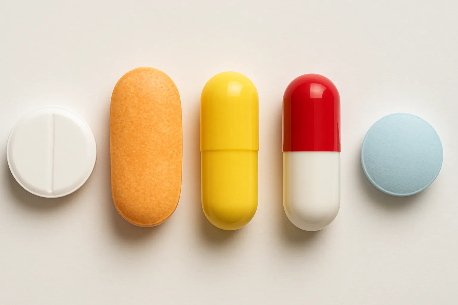 AI로 생성한 알약 이미지.